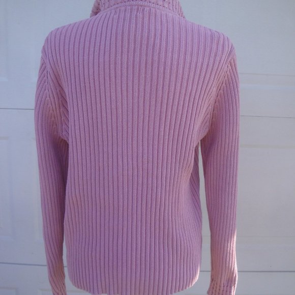 Van Heusen Quarter Zip Knit Sweater Women's Size XL - Picture 6 of 10